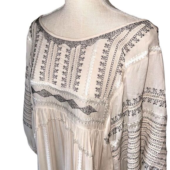 Free People Wild One Embroidered Top - Picture 9 of 16